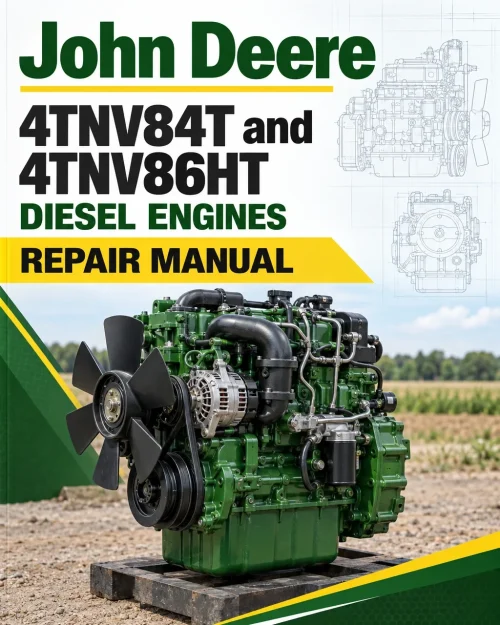 John Deere 4TNV84T and 4TNV86HT Diesel Engines Repair Manual (CTM136319)