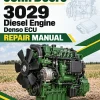 John Deere 3029 Diesel Engine - Denso ECU Repair Manual (CTM159719)