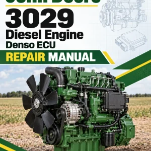 John Deere 3029 Diesel Engine - Denso ECU Repair Manual (CTM159719)