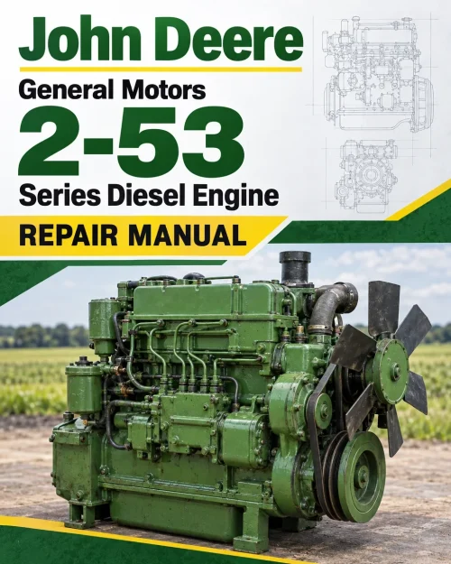 John Deere General Motors 2-53 Series Diesel Engine Repair Manual (CTM2028)