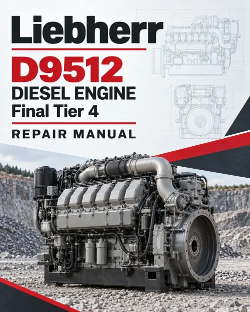 Liebherr D9512 Diesel Engine - Final Tier 4 Repair Manual (CTM148619)