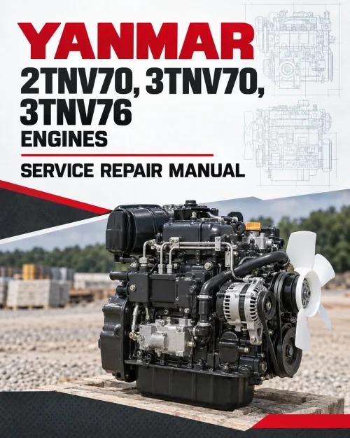 YANMAR 2TNV70, 3TNV70, 3TNV76 Engines Service Repair Manual