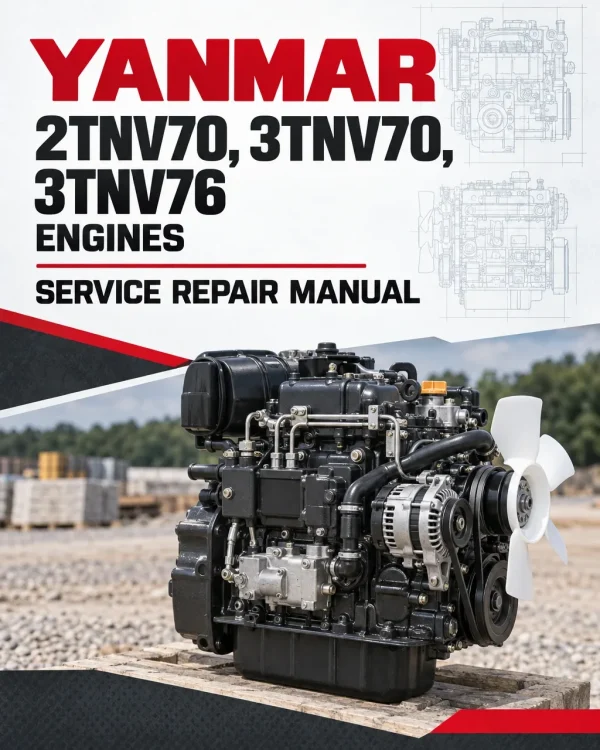 YANMAR 2TNV70, 3TNV70, 3TNV76 Engines Service Repair Manual