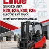 Linde Series 387 Electric Lift Truck: E20, E25, E30, E35 Workshop Service Manual Linde Series 387 Electric Lift Truck: E20, E25, E30, E35 Workshop Service Manual