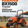 Kubota BX1500 Tractor Workshop Service Manual Kubota BX1500 Tractor Workshop Service Manual