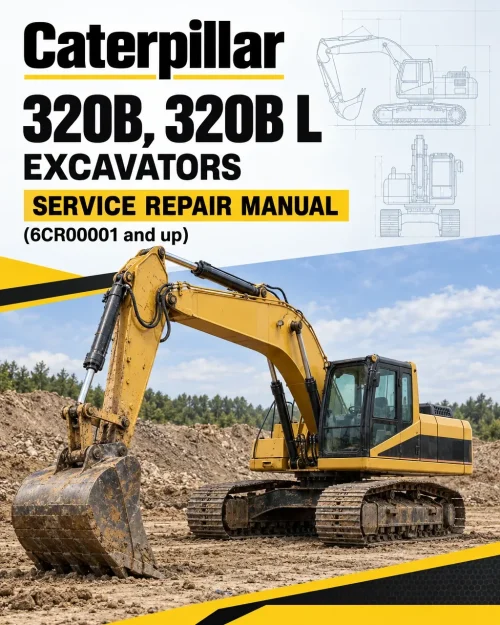 Caterpillar CAT 320B, 320B L Excavators Service Repair Manual (6CR00001 and up) Caterpillar CAT 320B, 320B L Excavators Service Repair Manual (6CR00001 and up)