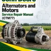 John Deere Alternators and Motors Service Repair Manual (CTM77) John Deere Alternators and Motors Service Repair Manual (CTM77)
