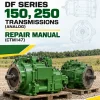 John Deere DF Series 150, 250 Transmissions (Analog) Repair Manual (CTM147)