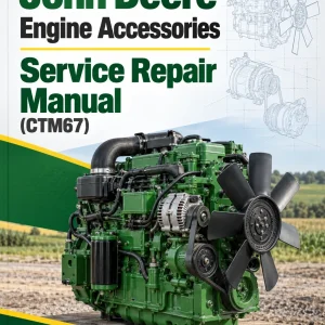 John Deere OEM Engine Accessories Service Repair Manual (CTM67) John Deere OEM Engine Accessories Service Repair Manual (CTM67)
