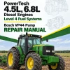John Deere PowerTech 4.5L, 6.8L Diesel Engines Level 4 Fuel Systems - Bosch VP44 Pump Repair Manual John Deere PowerTech 4.5L, 6.8L Diesel Engines Level 4 Fuel Systems - Bosch VP44 Pump Repair Manual