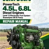 John Deere PowerTech 4.5L, 6.8L Diesel Engines Level 12 Electronic Fuel System - Stanadyne DE10 Pump Repair Manual