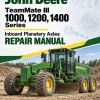 John Deere TeamMate III 1000, 1200, 1400 Series Inboard Planatery Axles Repair Manual (CTM150)