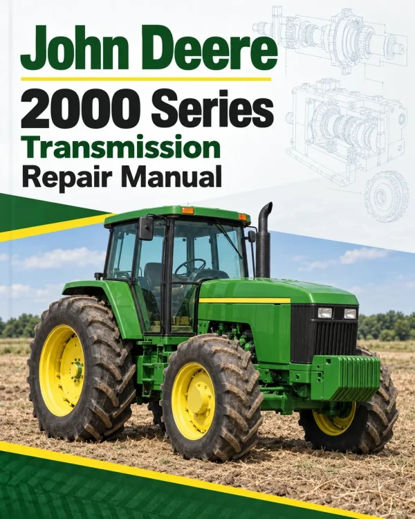 John Deere 2000 Series Transmission Repair Manual (CTM195) John Deere 2000 Series Transmission Repair Manual (CTM195)
