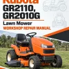 Kubota GR2110, GR2010G Lawn Mower Workshop Repair Manual Kubota GR2110, GR2010G Lawn Mower Workshop Repair Manual