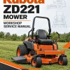 Kubota ZD221 Mower Workshop Service Manual Kubota ZD221 Mower Workshop Service Manual