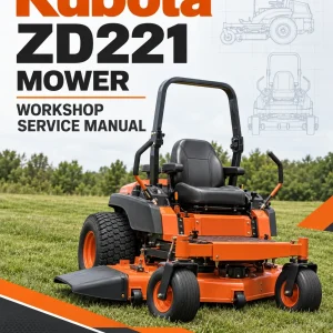 Kubota ZD221 Mower Workshop Service Manual Kubota ZD221 Mower Workshop Service Manual