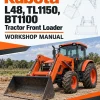 Kubota L48, TL1150, BT1100 Tractor Front Loader Workshop Manual Kubota L48, TL1150, BT1100 Tractor Front Loader Workshop Manual