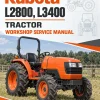 Kubota L2800, L3400 Tractor Workshop Service Manual Kubota L2800, L3400 Tractor Workshop Service Manual