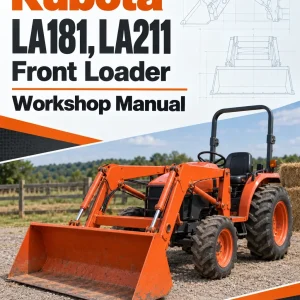 Kubota LA181, LA211 Front Loader Workshop Manual Kubota LA181, LA211 Front Loader Workshop Manual