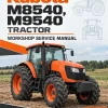 Kubota M8540, M9540 Tractor Workshop Service Manual Kubota M8540, M9540 Tractor Workshop Service Manual