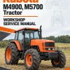 Kubota M4900, M5700 Tractor Workshop Service Manual Kubota M4900, M5700 Tractor Workshop Service Manual