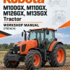 Kubota M100GX, M110GX, M126GX, M135GX Tractor Workshop Manual (French) Kubota M100GX, M110GX, M126GX, M135GX Tractor Workshop Manual (French)