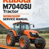 Kubota M7040SU Tractor Workshop Service Manual Kubota M7040SU Tractor Workshop Service Manual