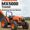 Kubota MX5000 Tractor Workshop Service Manual