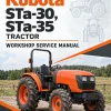 Kubota STa-30, STa-35 Tractor Workshop Service Manual