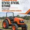Kubota STV32, STV36, STV40 Tractor Workshop Service Manual Kubota STV32, STV36, STV40 Tractor Workshop Service Manual