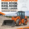 Kubota R310, R310B, R410, R410B Wheel Loader Workshop Manual Kubota R310, R310B, R410, R410B Wheel Loader Workshop Manual