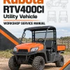 Kubota RTV400CI Utility Vehicle Workshop Service Manual Kubota RTV400CI Utility Vehicle Workshop Service Manual