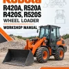 Kubota R420A, R520A, R420S, R520S Wheel Loader Workshop Manual Kubota R420A, R520A, R420S, R520S Wheel Loader Workshop Manual