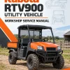 Kubota RTV900 Utility Vehicle Workshop Service Manual Kubota RTV900 Utility Vehicle Workshop Service Manual