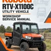 Kubota RTV-X1100C Utility Vehicle Workshop Service Manual