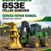 John Deere 653E Feller Buncher Service Repair Manual (TM1578 and TM1579)
