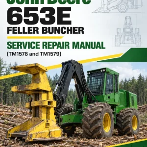 John Deere 653E Feller Buncher Service Repair Manual (TM1578 and TM1579) John Deere 653E Feller Buncher Service Repair Manual (TM1578 and TM1579)