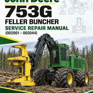 John Deere 753G Feller Buncher Service Repair Manual (002001 – 002044) John Deere 753G Feller Buncher Service Repair Manual (002001 – 002044)