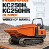 Kubota KC250H, KC250HR Dumper Workshop Manual Kubota KC250H, KC250HR Dumper Workshop Manual