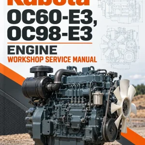 Kubota OC60-E3, OC98-E3 Engine Workshop Service Manual Kubota OC60-E3, OC98-E3 Engine Workshop Service Manual