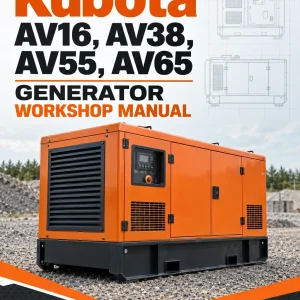 Kubota AV16, AV38, AV55, AV65 Generator Workshop Manual Kubota AV16, AV38, AV55, AV65 Generator Workshop Manual