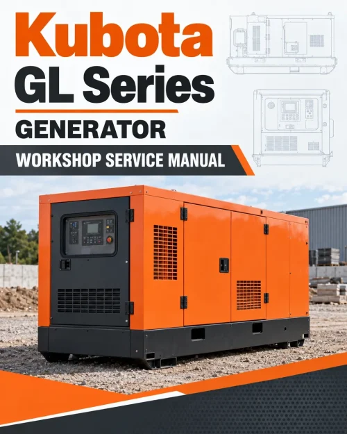 Kubota GL Series Generator Workshop Service Manual Kubota GL Series Generator Workshop Service Manual