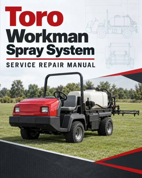Toro Workman Spray System Service Repair Manual Toro Workman Spray System Service Repair Manual