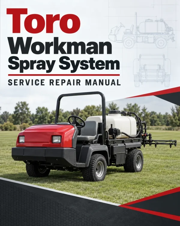 Toro Workman Spray System Service Repair Manual Toro Workman Spray System Service Repair Manual
