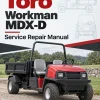 Toro Workman MDX-D Service Repair Manual Toro Workman MDX-D Service Repair Manual