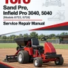 Toro Sand Pro, Infield Pro 3040, 5040 (Models 8703, 8705) Service Repair Manual