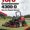 Toro Groundsmaster 4300-D Service Repair Manual