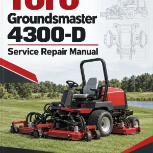 Toro Groundsmaster 4300-D Service Repair Manual Toro Groundsmaster 4300-D Service Repair Manual