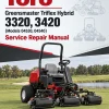 Toro Greensmaster Triflex Hybrid 3320, 3420 (Models 04530, 04540) Service Repair Manual