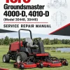 Toro Groundsmaster 4000-D, 4010-D (Model 30448, 30446) Service Repair Manual